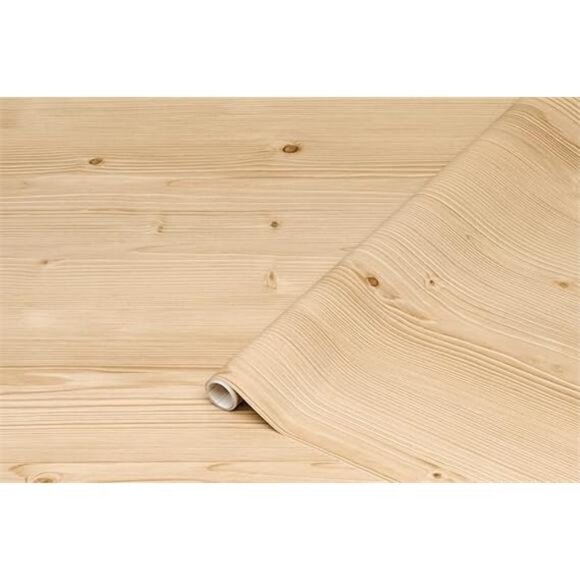 Peel and Stick Contact Paper Jura Pine Wood Grain Self-Adhesive Film Waterproof - Picture 7 of 7